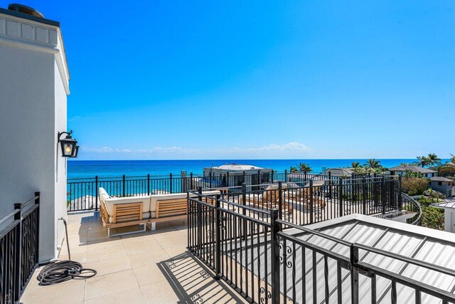 6080 Old Ocean Blvd, Ocean Ridge, FL 33435 - patio / terrace featuring french doors and stairs