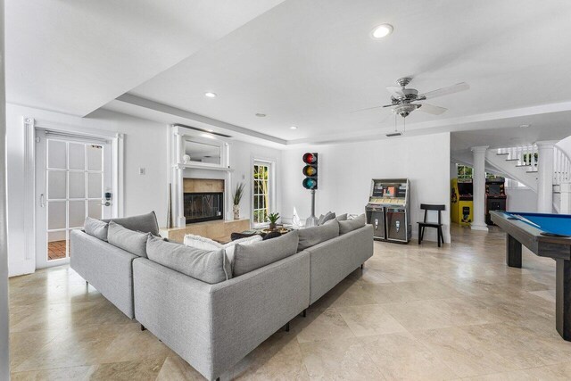 6080 Old Ocean Blvd, Ocean Ridge, FL 33435 - full bath with vanity and a shower