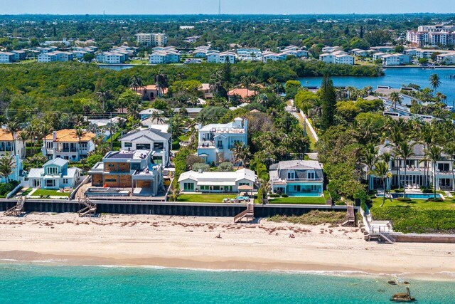 6080 Old Ocean Blvd, Ocean Ridge, FL 33435 - aerial view of residential area featuring extended coastline