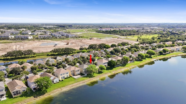 154 Berenger Walk, Royal Palm Beach, FL 33414 - aerial view of residential area featuring a nearby body of water