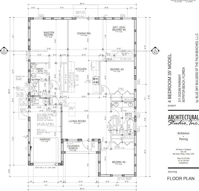 311 Ocean Pkwy, Boynton Beach, FL 33435 - view of layout