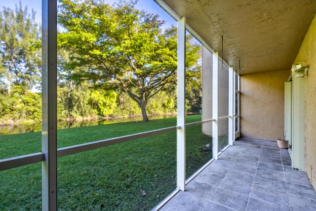 140 Lake Meryl Dr Unit 133, West Palm Beach, FL 33411 - view of unfurnished sunroom