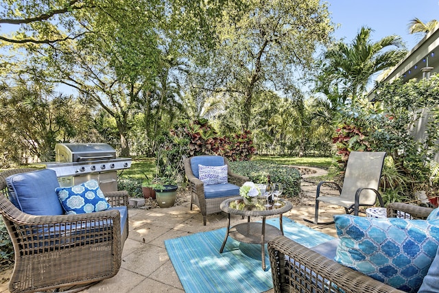 view of patio