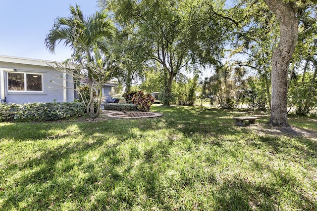view of yard