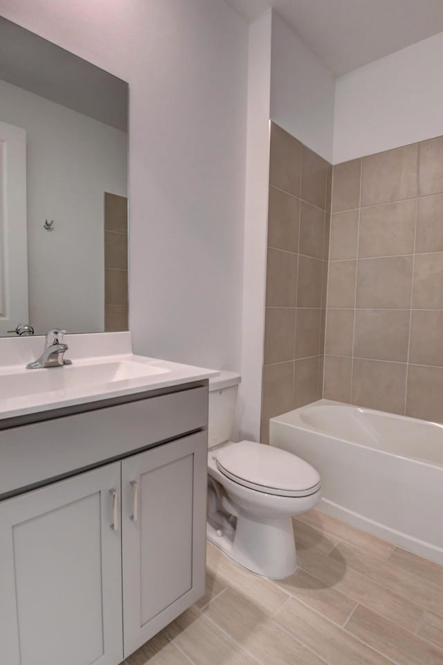 6975 Peters Ln, Delray Beach, FL 33446 - full bathroom with vanity and toilet
