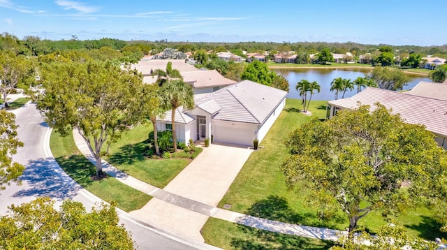 2737 Clipper Cir, West Palm Beach, FL 33411 - aerial perspective of suburban area featuring a large body of water