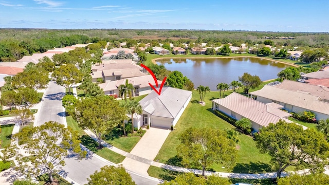 2737 Clipper Cir, West Palm Beach, FL 33411 - aerial view of residential area featuring a nearby body of water