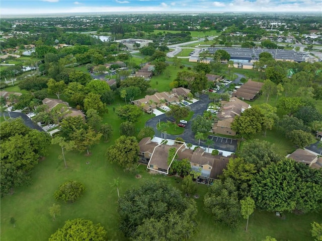 birds eye view of property featuring a residential view