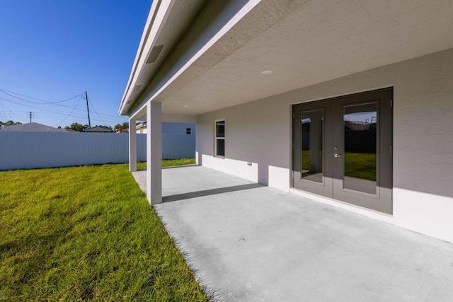 2372 SW Import Dr, Port Saint Lucie, FL 34953 - view of patio with fence
