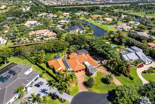 16090 Rio Del Paz, Delray Beach, FL 33446 - aerial view of residential area featuring a nearby body of water