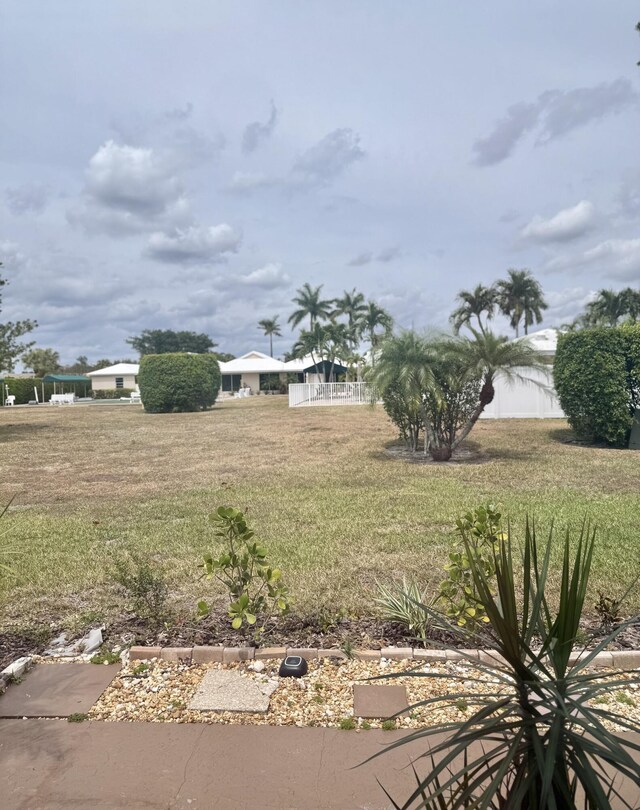 view of yard