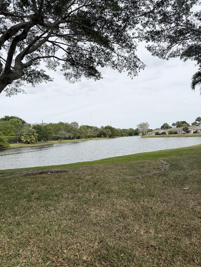 view of water feature