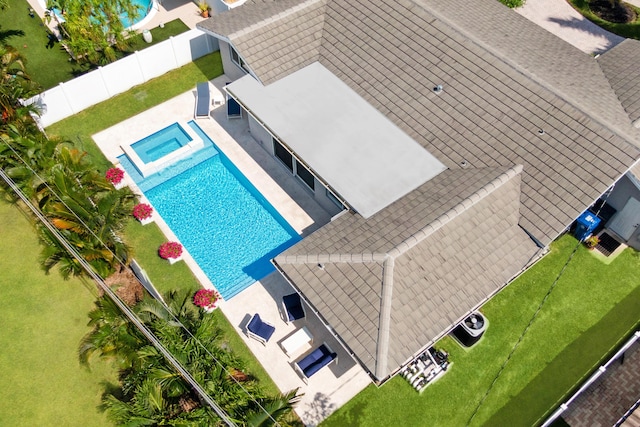 6611 NE 21st Ln, Fort Lauderdale, FL 33308 - bird's eye view