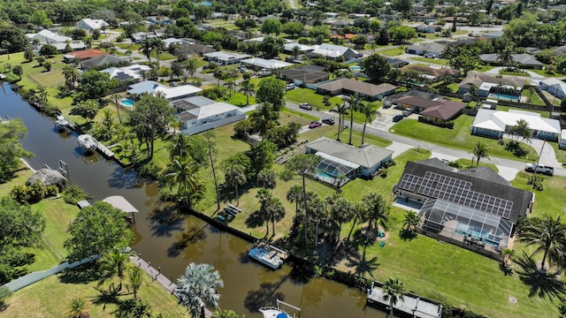 131 NE Naranja Ave, Port Saint Lucie, FL 34983 - bird's eye view with a residential view and a water view