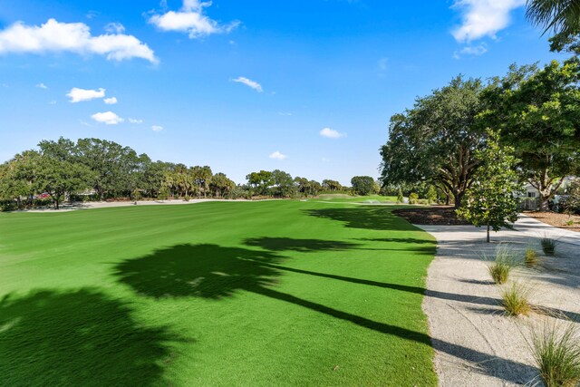 16137 Via Monteverde, Delray Beach, FL 33446 - surrounding community with golf course view and a lawn