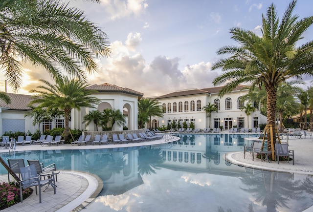 16137 Via Monteverde, Delray Beach, FL 33446 - pool with a patio