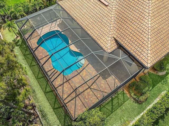 drone / aerial view