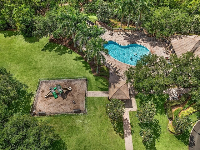 aerial view