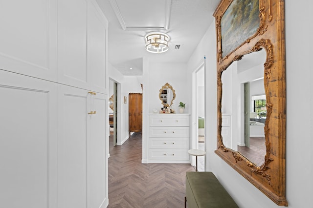 3510 Embassy Dr, West Palm Beach, FL 33401 - hallway featuring visible vents