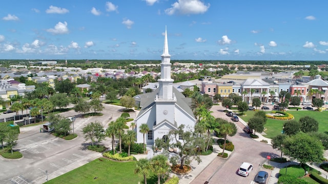 10828 SW Dardanelle Dr, Port Saint Lucie, FL 34987 - bird's eye view with a residential view