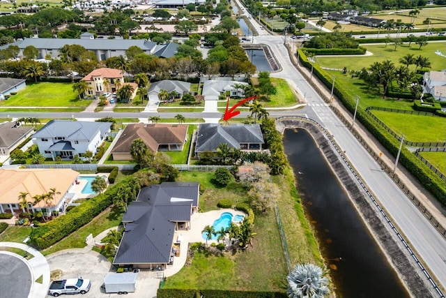 2999 Dovedale Ct, Wellington, FL 33414 - aerial view with a residential view