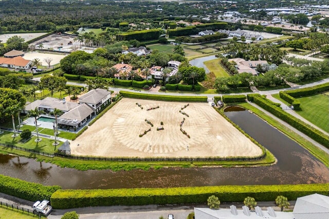 2999 Dovedale Ct, Wellington, FL 33414 - bird's eye view with a water view