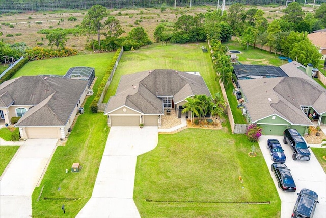 5879 NW Leah Dr, Port Saint Lucie, FL 34986 - view from above of property