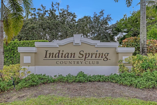 6308 Crystal View Ln, Boynton Beach, FL 33437 - view of community sign