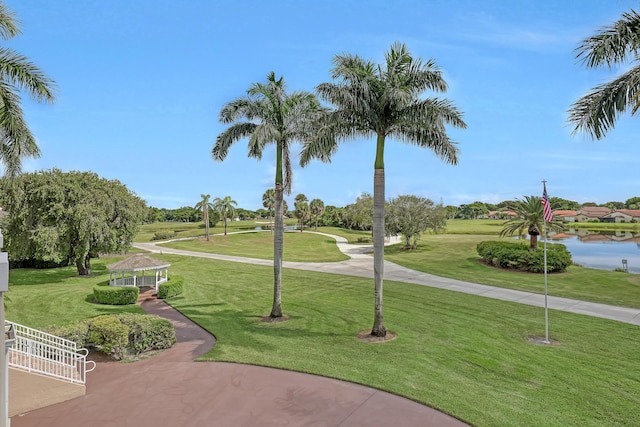 6308 Crystal View Ln, Boynton Beach, FL 33437 - view of home's community featuring view of golf course and a yard