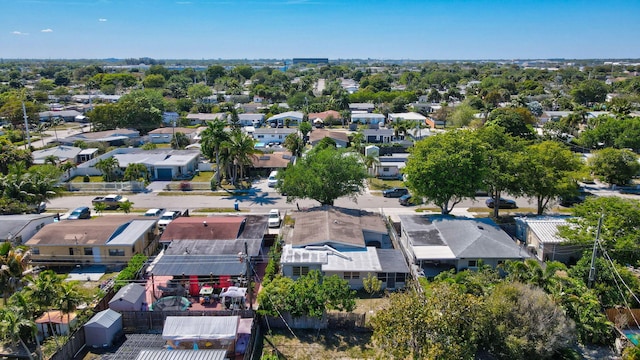 5400 NE 1st Ter, Oakland Park, FL 33334 - drone / aerial view featuring a residential view