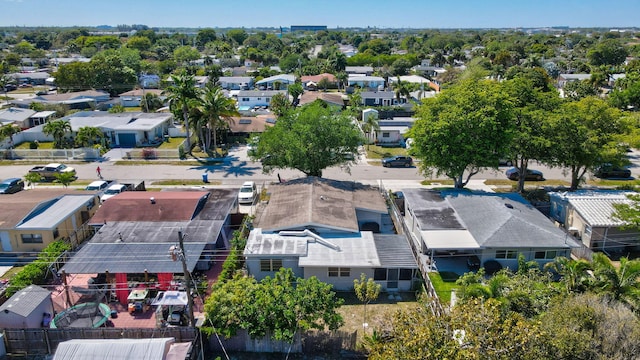 5400 NE 1st Ter, Oakland Park, FL 33334 - birds eye view of property with a residential view