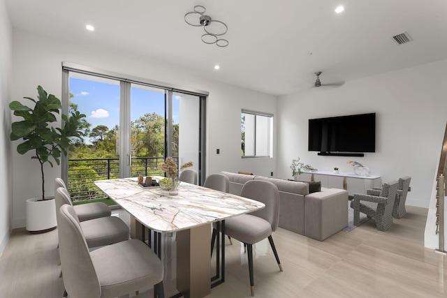 4240 NW 17th Ave, Boca Raton, FL 33431 - dining room featuring recessed lighting