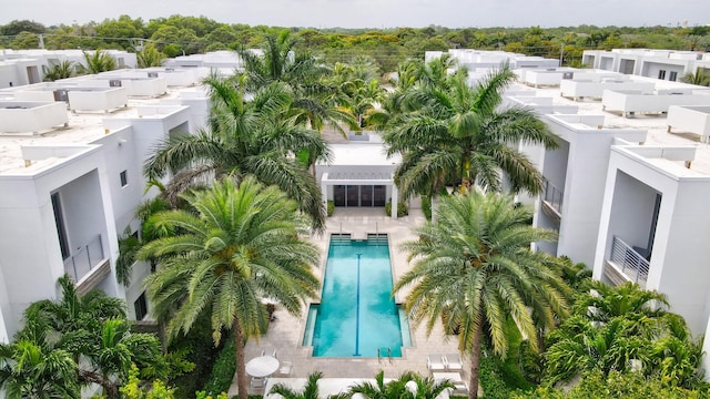 4240 NW 17th Ave, Boca Raton, FL 33431 - bird's eye view of a pool