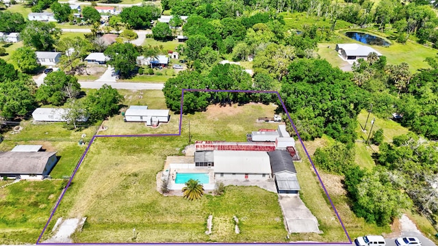 drone / aerial view