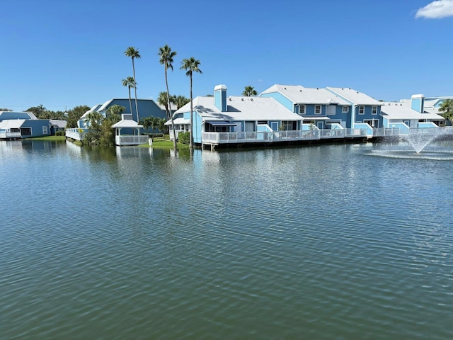 213 Ocean Dunes Cir, Jupiter, FL 33477 - dock area with a water view and a residential view