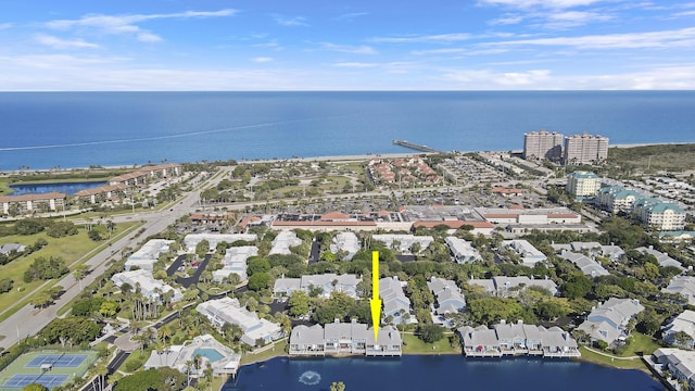 213 Ocean Dunes Cir, Jupiter, FL 33477 - bird's eye view with a water view