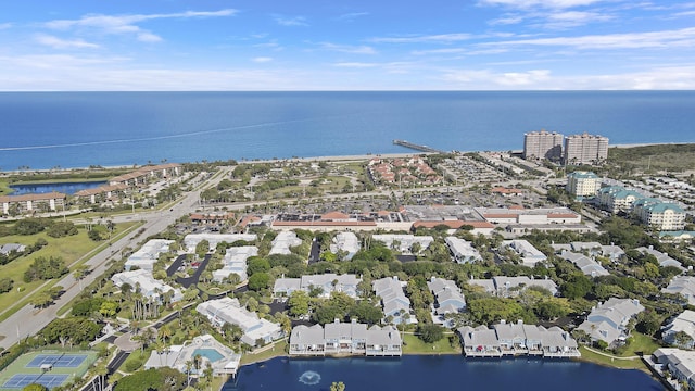 213 Ocean Dunes Cir, Jupiter, FL 33477 - aerial view featuring a water view