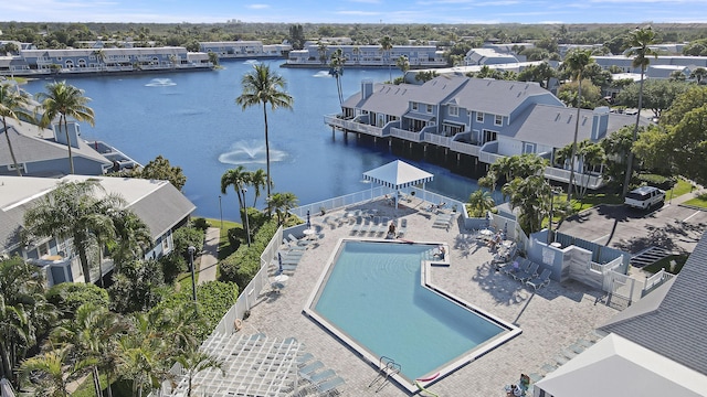 213 Ocean Dunes Cir, Jupiter, FL 33477 - aerial view with a water view