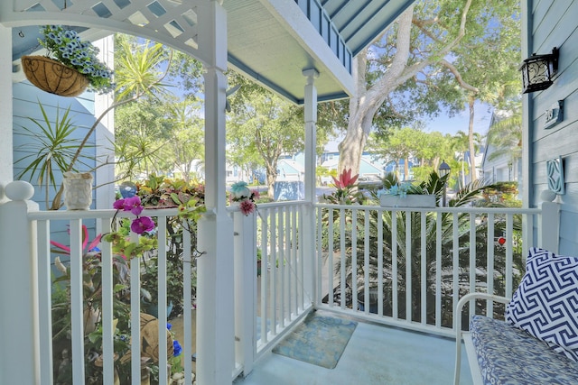 213 Ocean Dunes Cir, Jupiter, FL 33477 - balcony featuring a porch