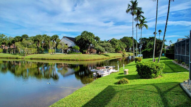 12693 Coral Breeze Dr, Wellington, FL 33414 - view of water feature