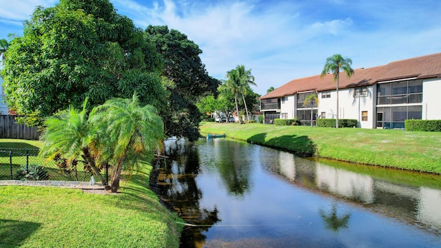 12693 Coral Breeze Dr, Wellington, FL 33414 - water view with fence