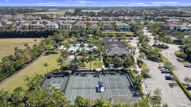 8451 Grand Prix Ln, Boynton Beach, FL 33472 - drone / aerial view with a residential view