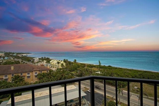 property view of water