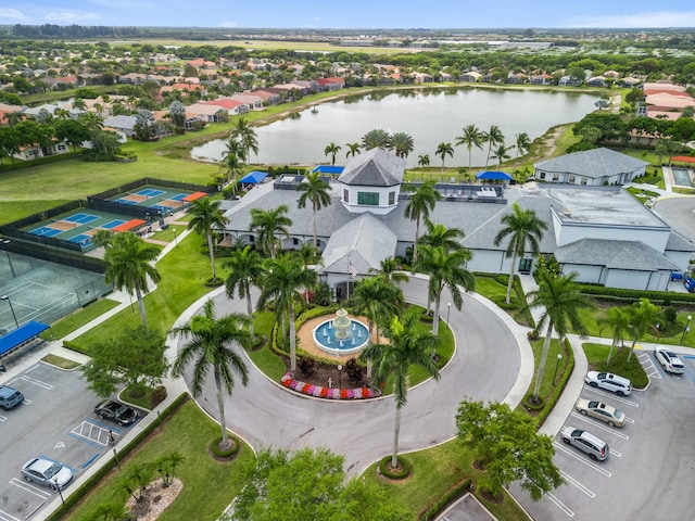 8047 Brindisi Ln, Boynton Beach, FL 33472 - aerial perspective of suburban area with a large body of water