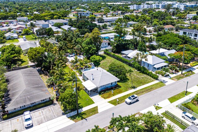 320 SE 4th Ave, Delray Beach, FL 33483 - drone / aerial view with a residential view