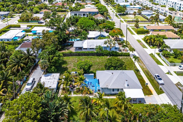 320 SE 4th Ave, Delray Beach, FL 33483 - drone / aerial view with a residential view