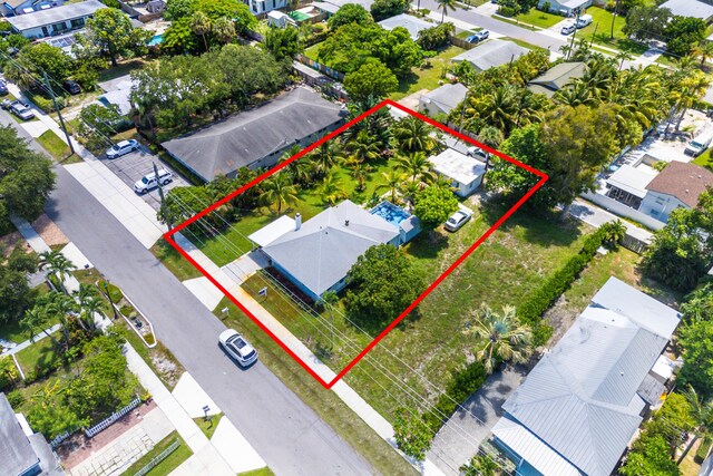 320 SE 4th Ave, Delray Beach, FL 33483 - aerial view with a residential view