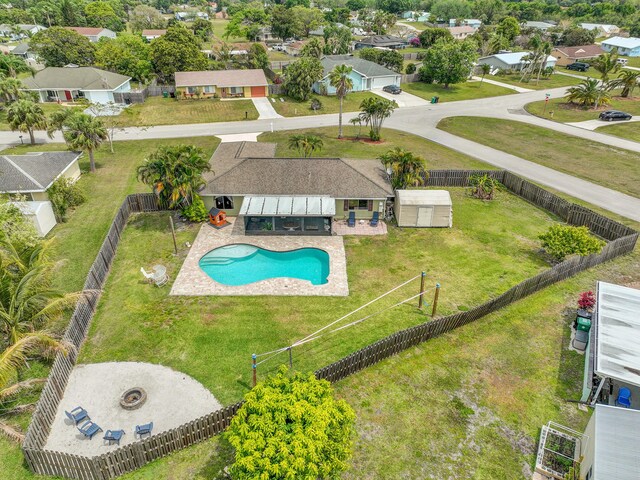 aerial view