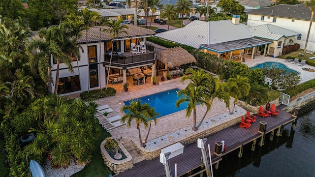 1526 SE 11th St, Deerfield Beach, FL 33441 - drone / aerial view