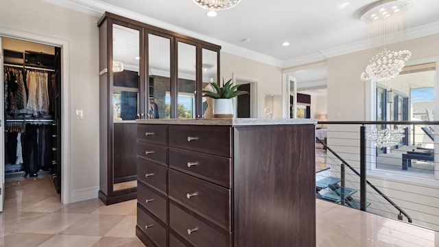1526 SE 11th St, Deerfield Beach, FL 33441 - spacious closet with a notable chandelier